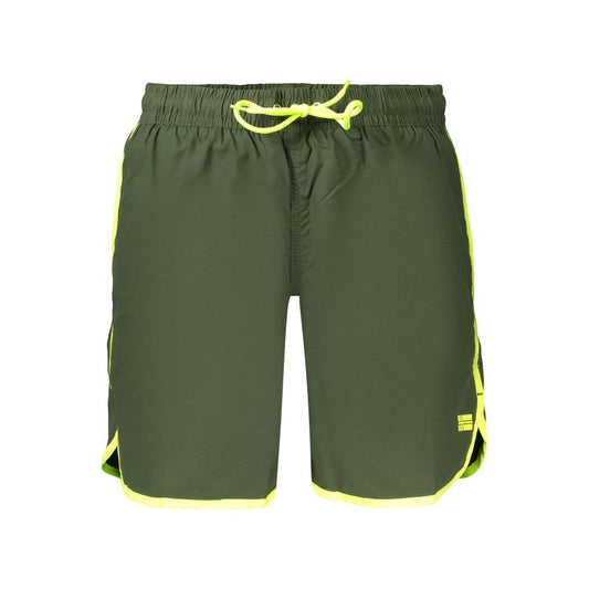 Norway 1963 Green Polyamide Men's Shorts