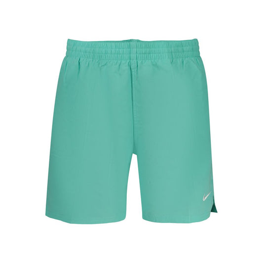 Nike Azzurro Polyester Men's Swim Boxer