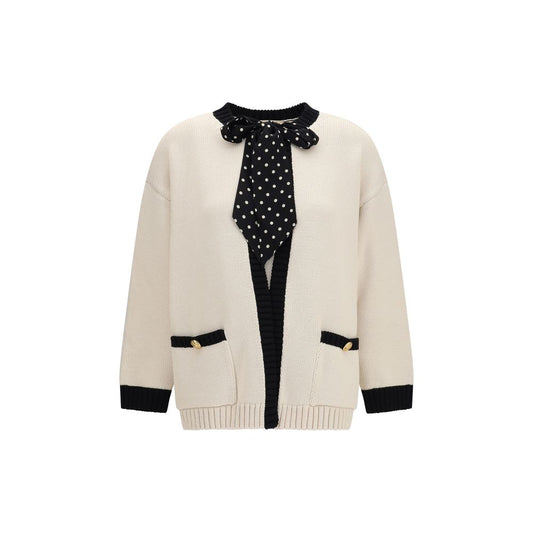 Valentino Beige Cotton Cardigan