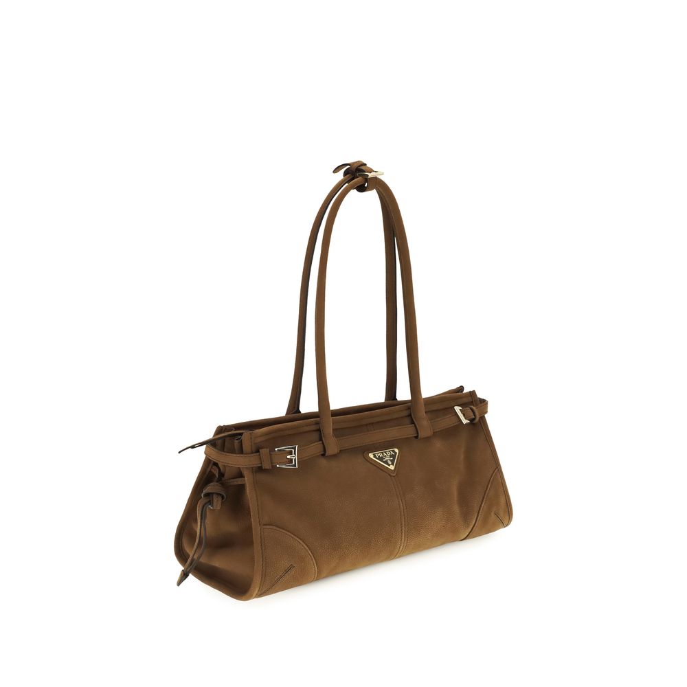 Prada Brown The medium Bonnie Handbag