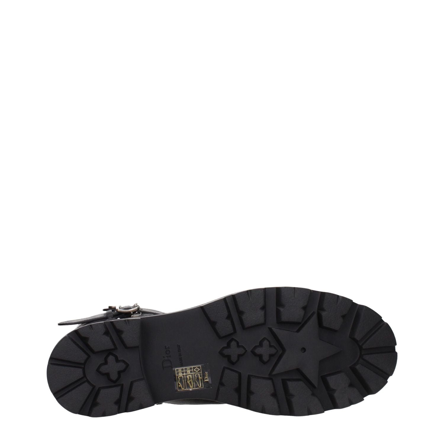 Christian Dior Black Leather Ankle Boots
