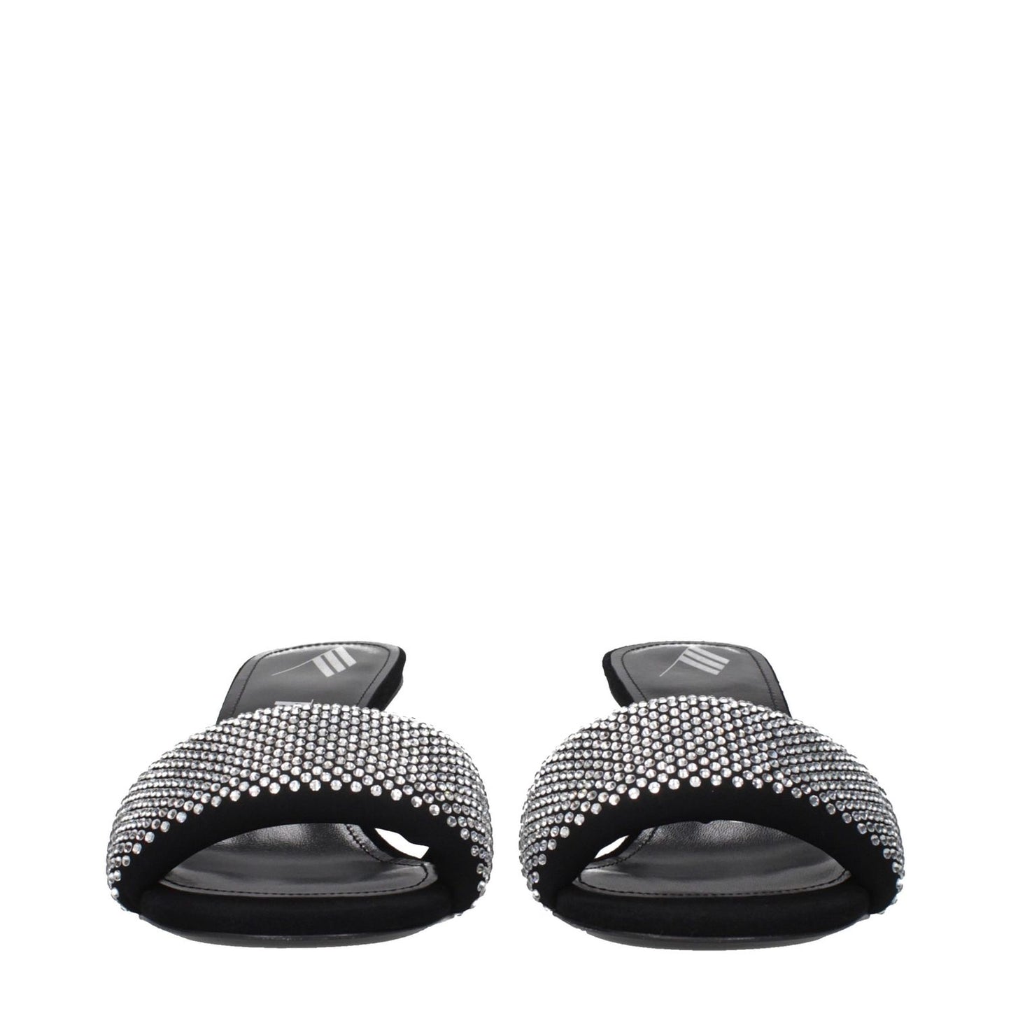 Prada Black Fabric Stiletto Heel Sandals