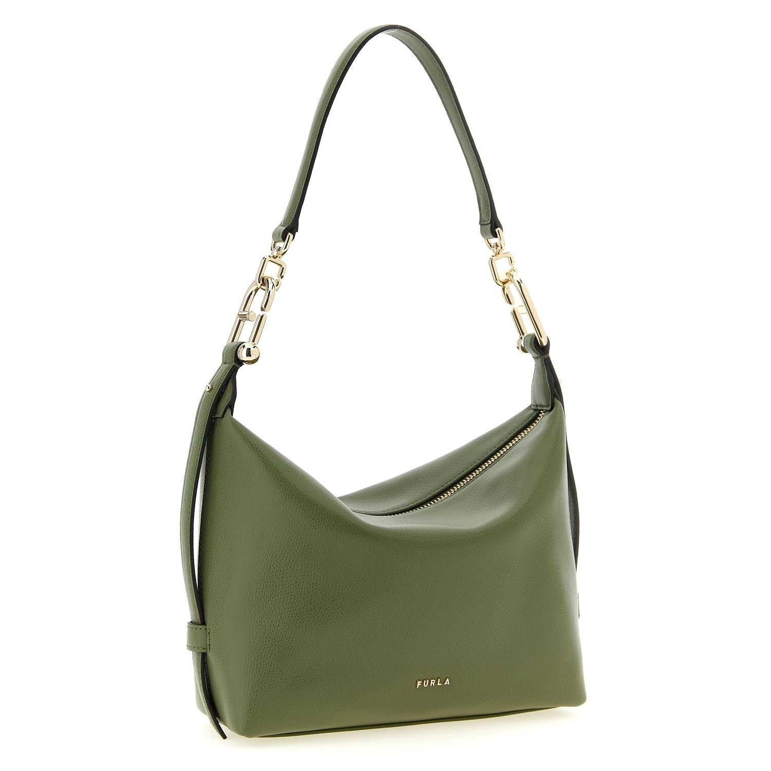 Furla Bicolor Calfskin Shoulder Bag