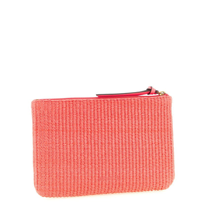 PINKO Fuchsia Polypropylene Clutch Bag