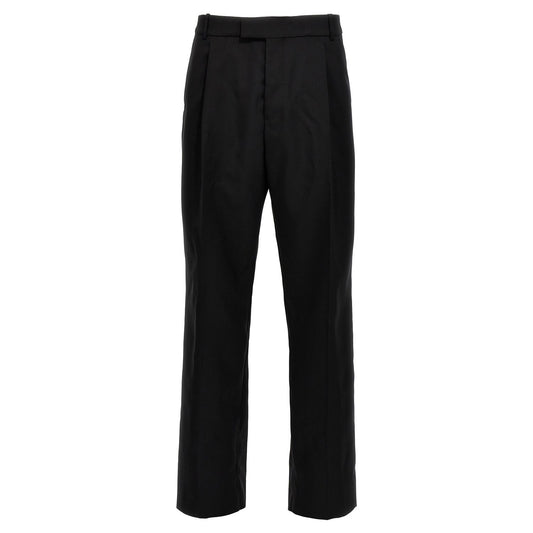 Alexander McQueen Black Wool Dress Pants