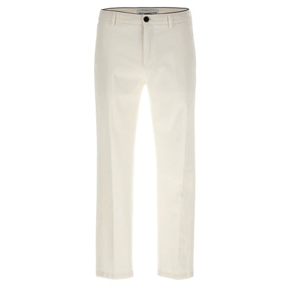 Department 5 White Cotton Pants
