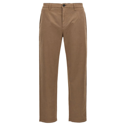 Department 5 Brown Cotton Casual Pants