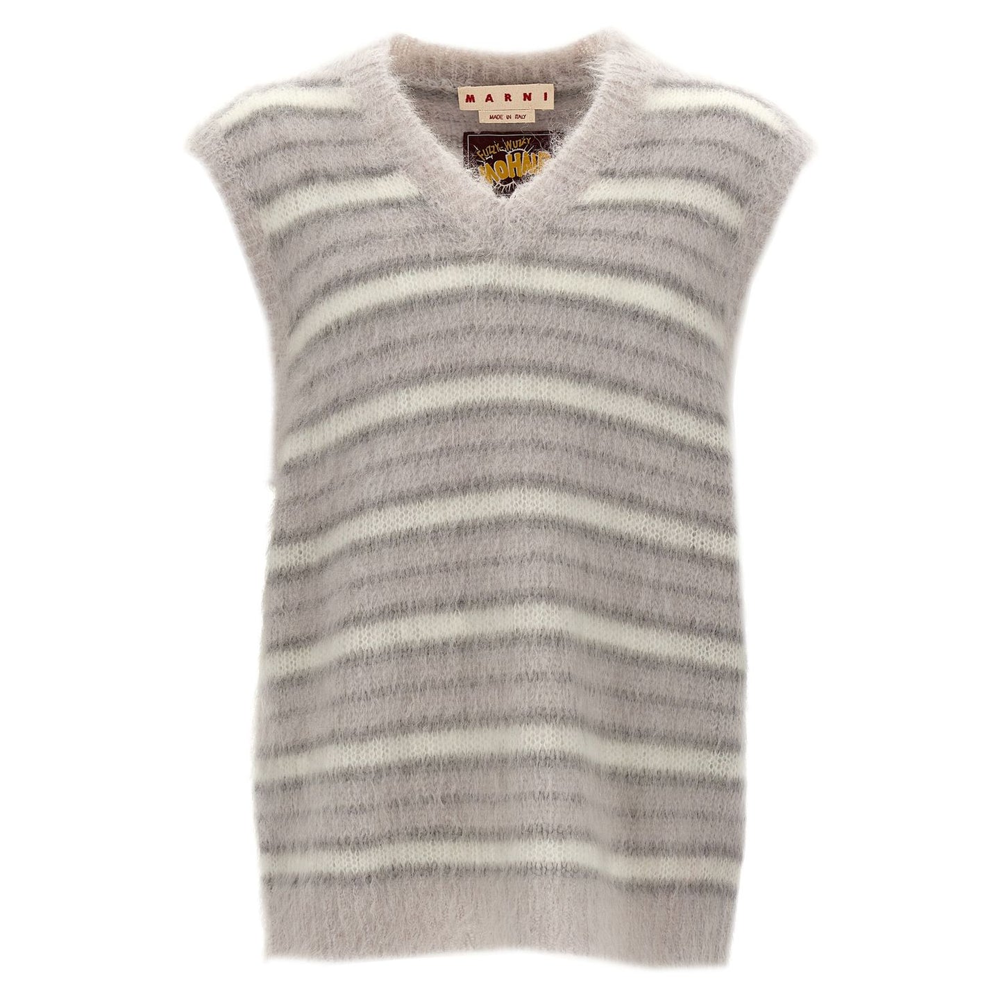 Marni Gray Mohair Sweatshirt