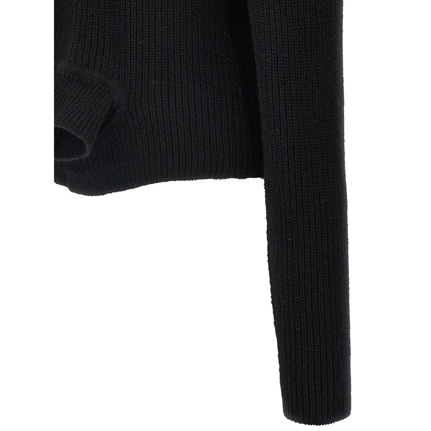 Rick Owens Black Cashmere Cardigan