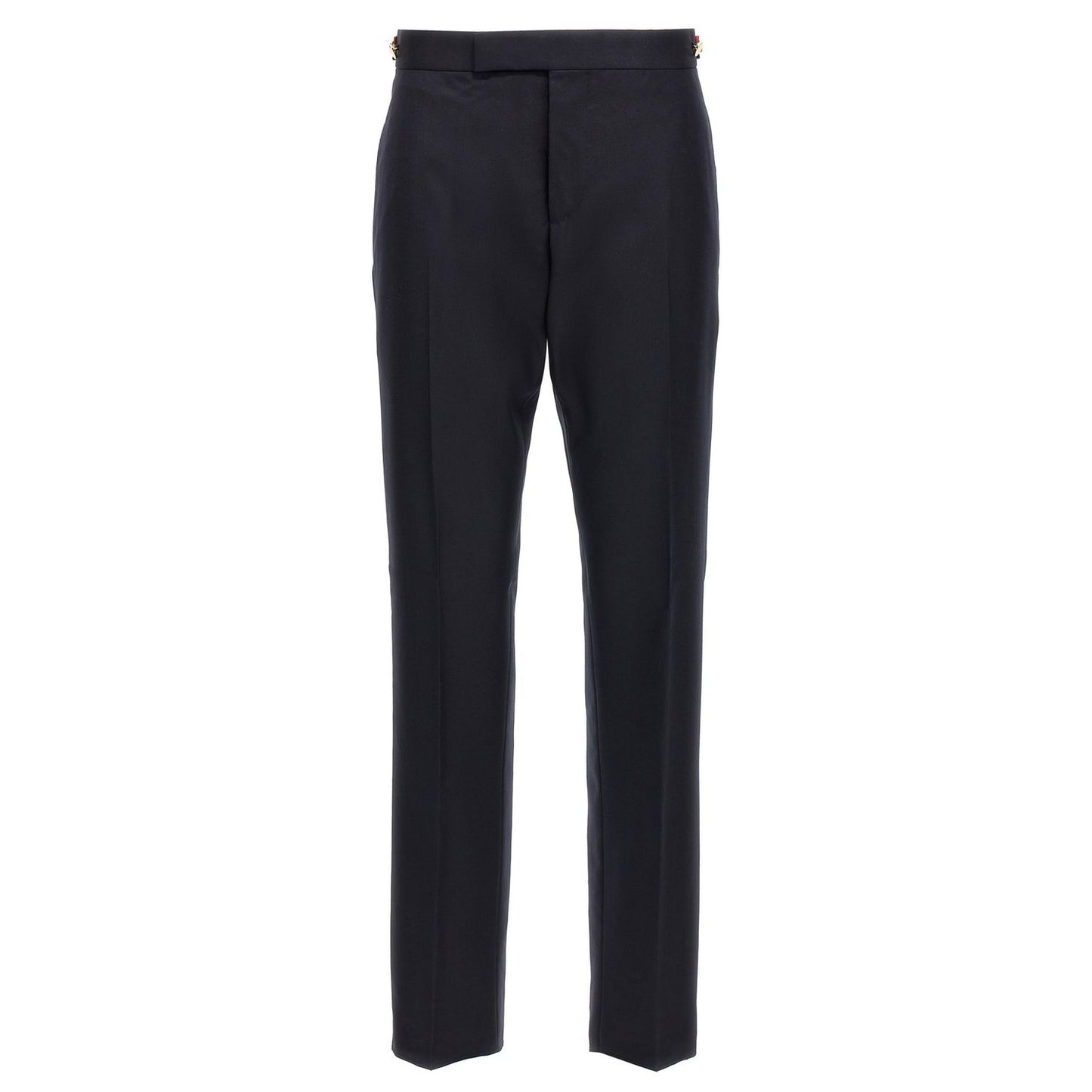 Thom Browne Blue Wool Casual Pants