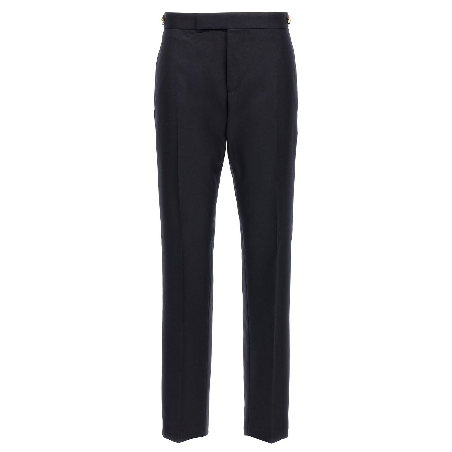 Thom Browne Blue Wool Casual Pants
