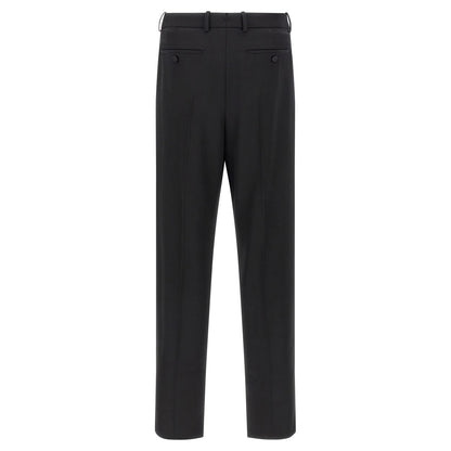 Saint Laurent Black Wool Dress Pants