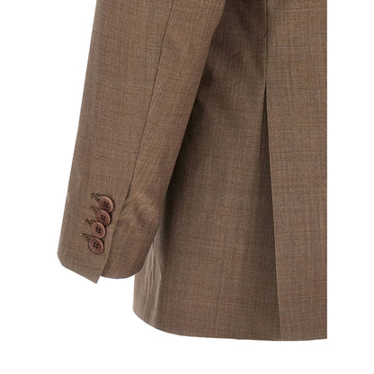 Magliano Brown Virgin Wool Blazer