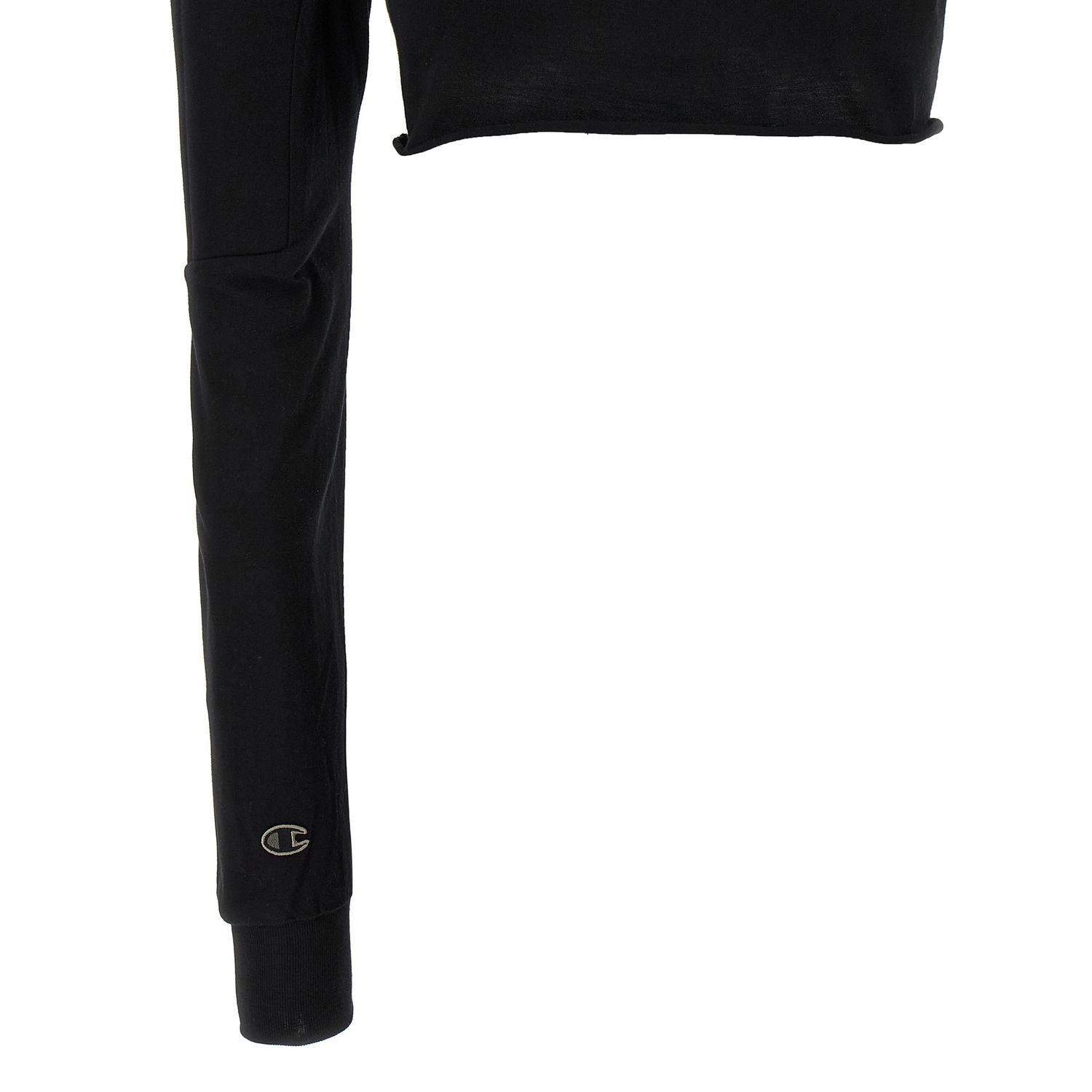 Rick Owens Black Cotton Cardigan