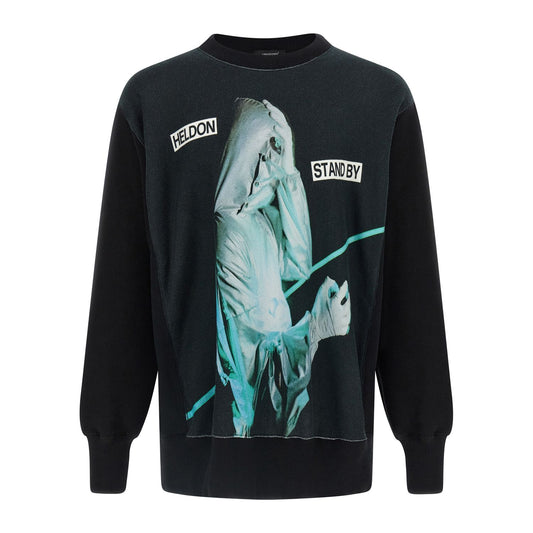 Undercover Black Cotton Sweatshirt
