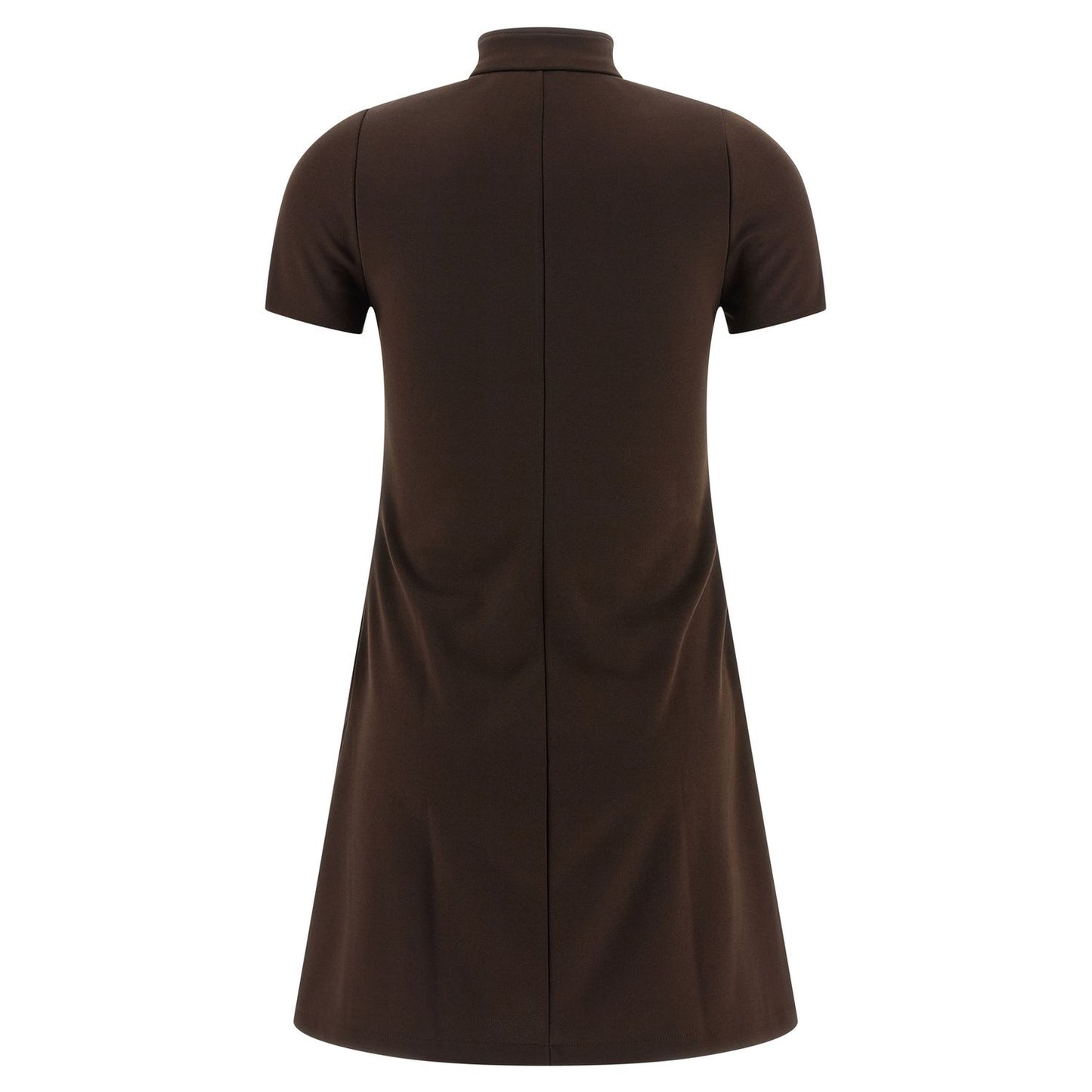 Courrèges Brown Polyester Short Dress
