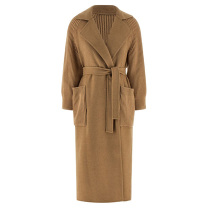 Max Mara Beige Wool Coat
