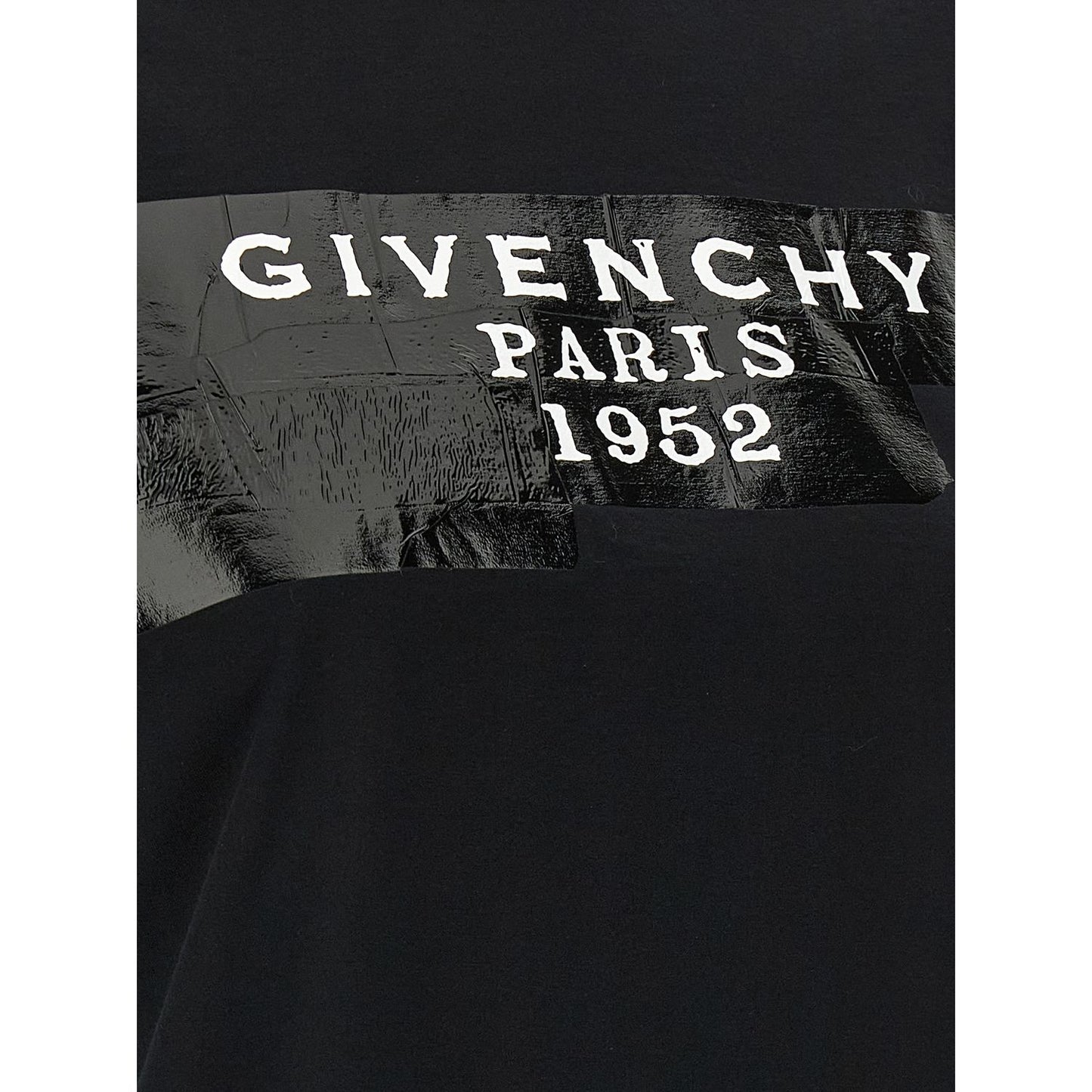 Givenchy Black Cotton T-Shirt