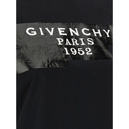 Givenchy Black Cotton T-Shirt