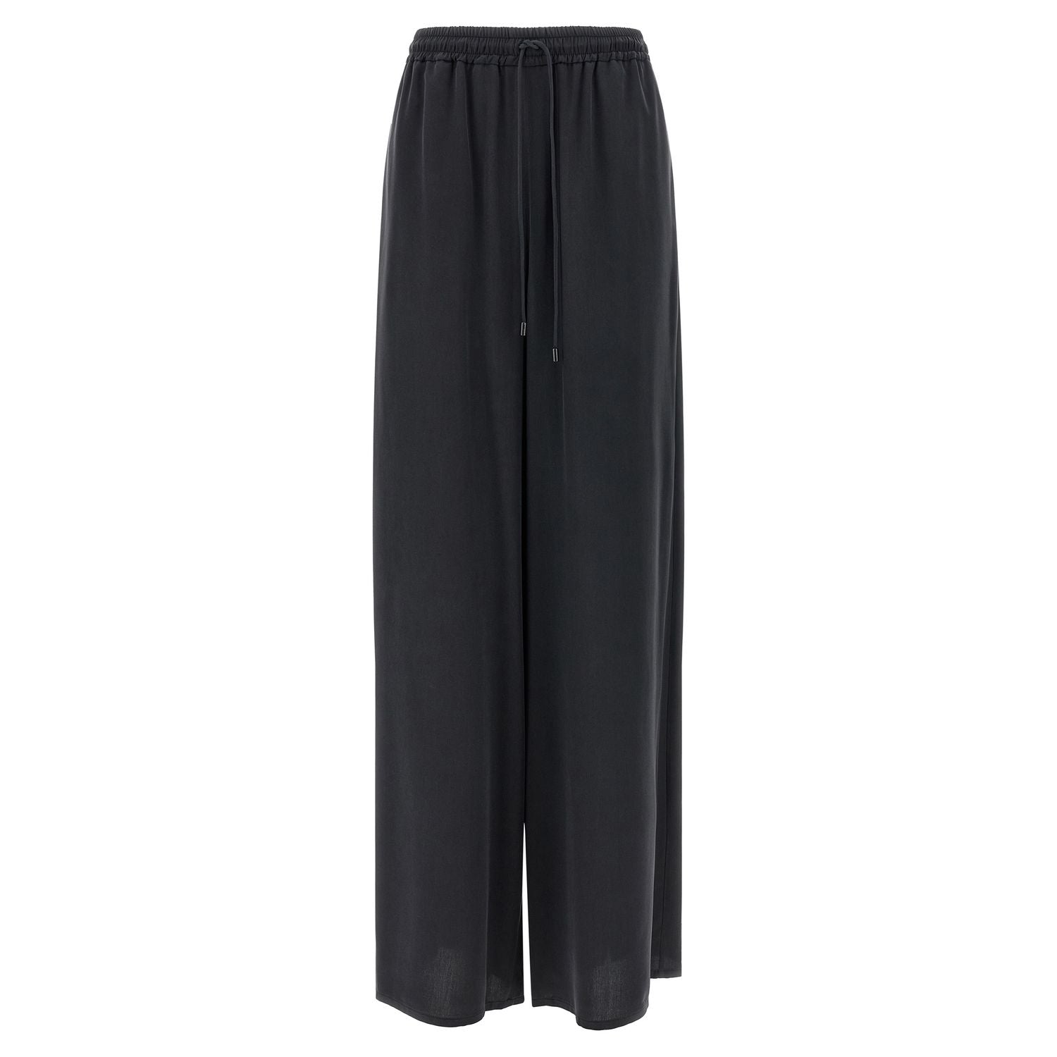 Max Mara Blue Silk Casual Pants