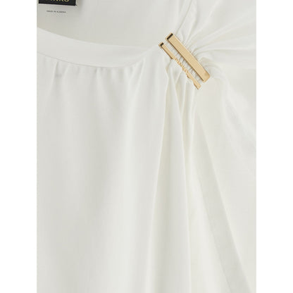 PINKO White Cotton T-Shirt