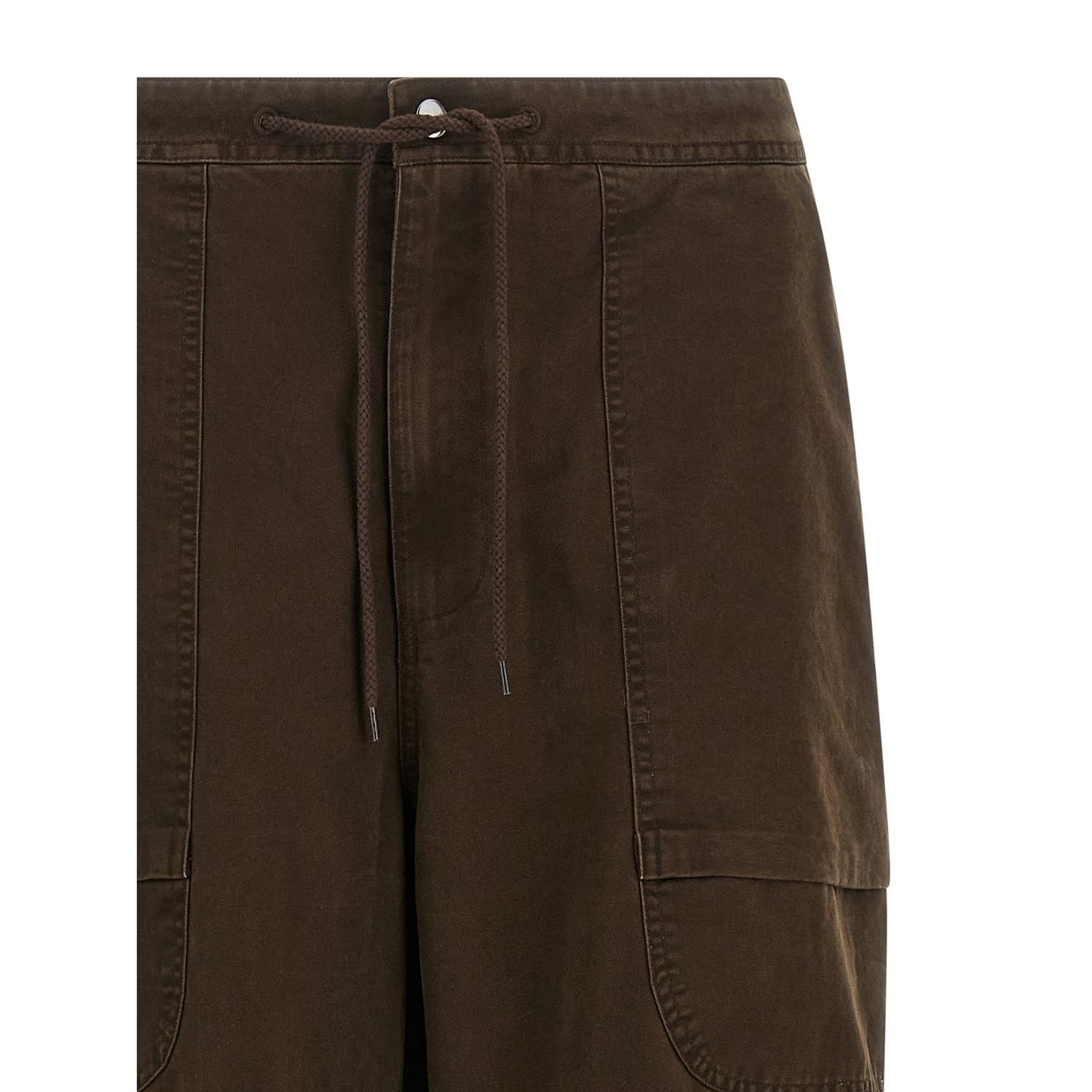 Entire Studios Brown Cotton Cargo Pants