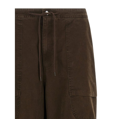Entire Studios Brown Cotton Cargo Pants