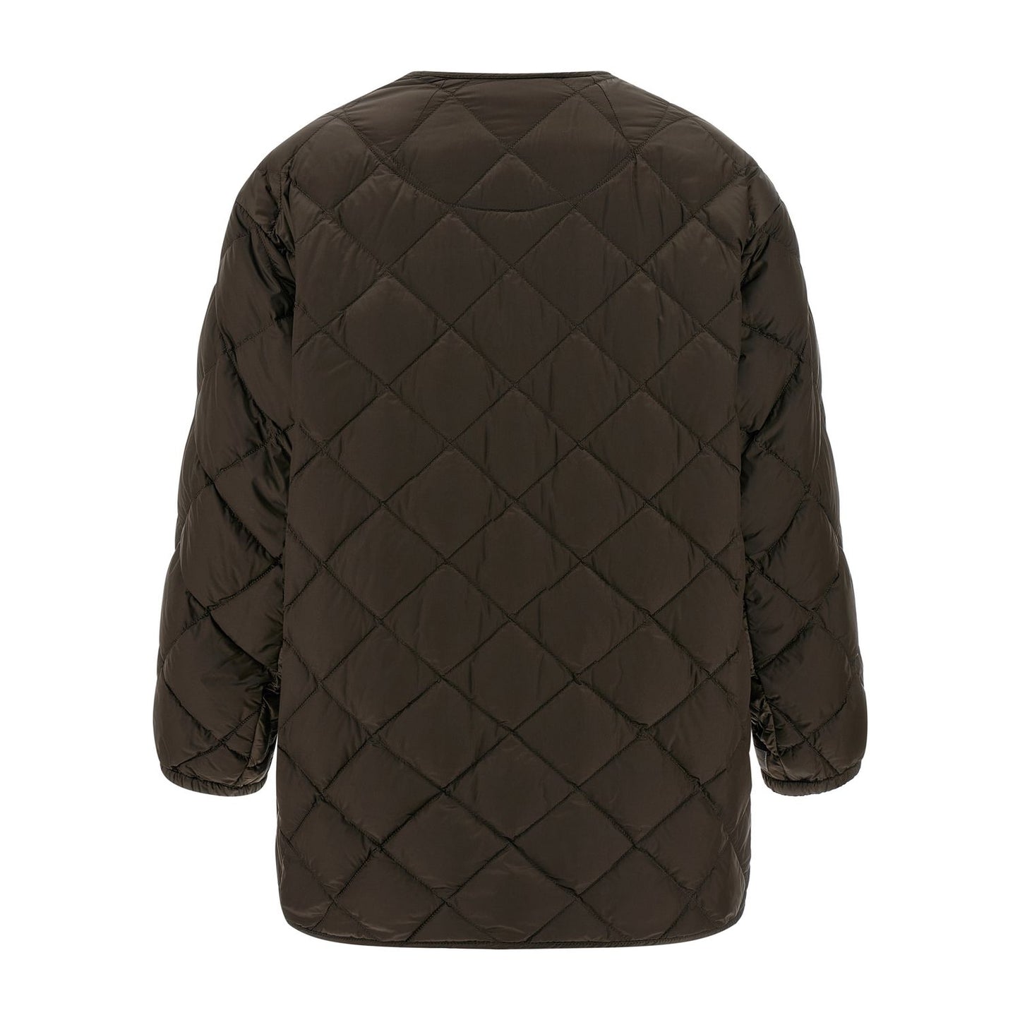 Max Mara Brown Polyamide Full-Length Jacket