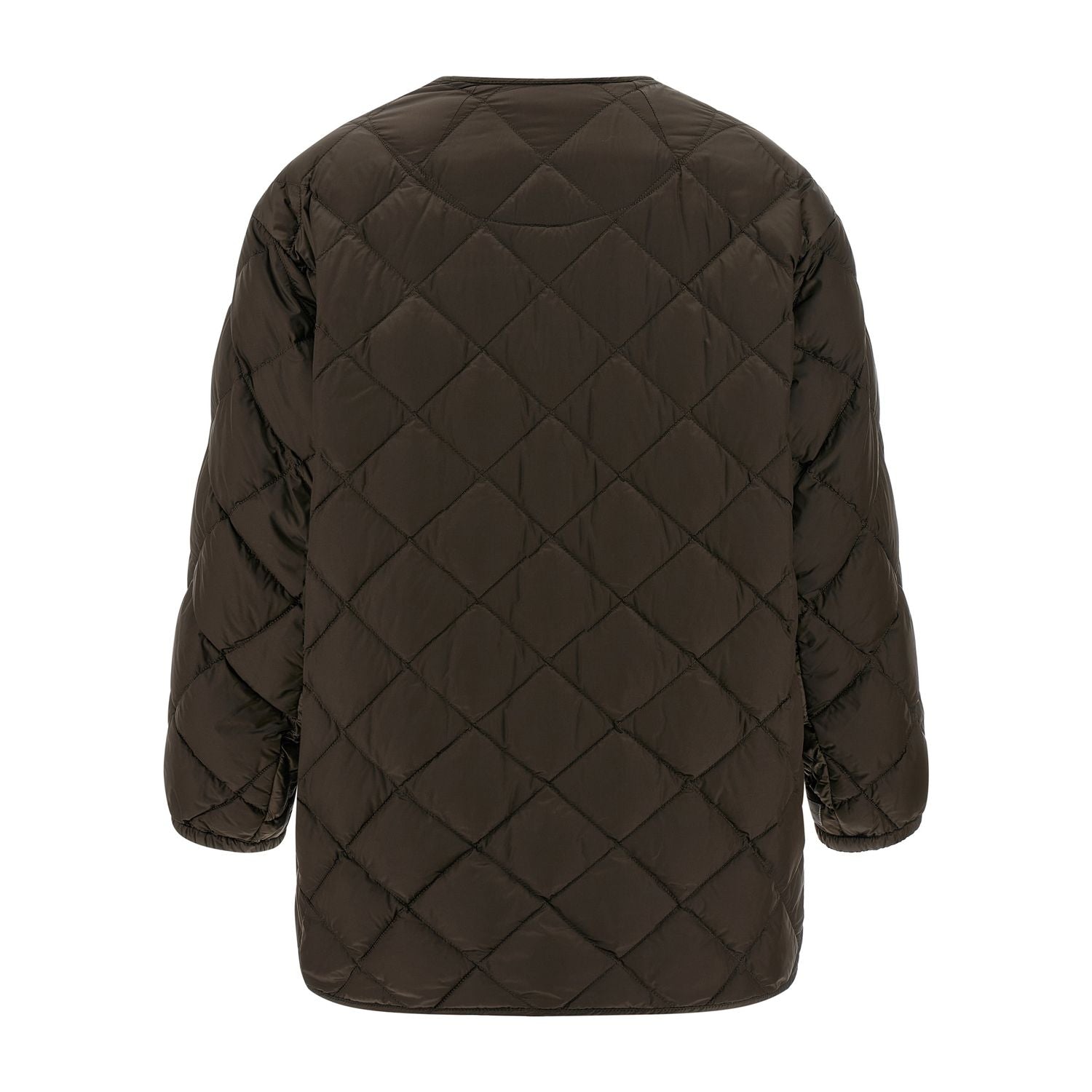 Max Mara Brown Polyamide Full-Length Jacket