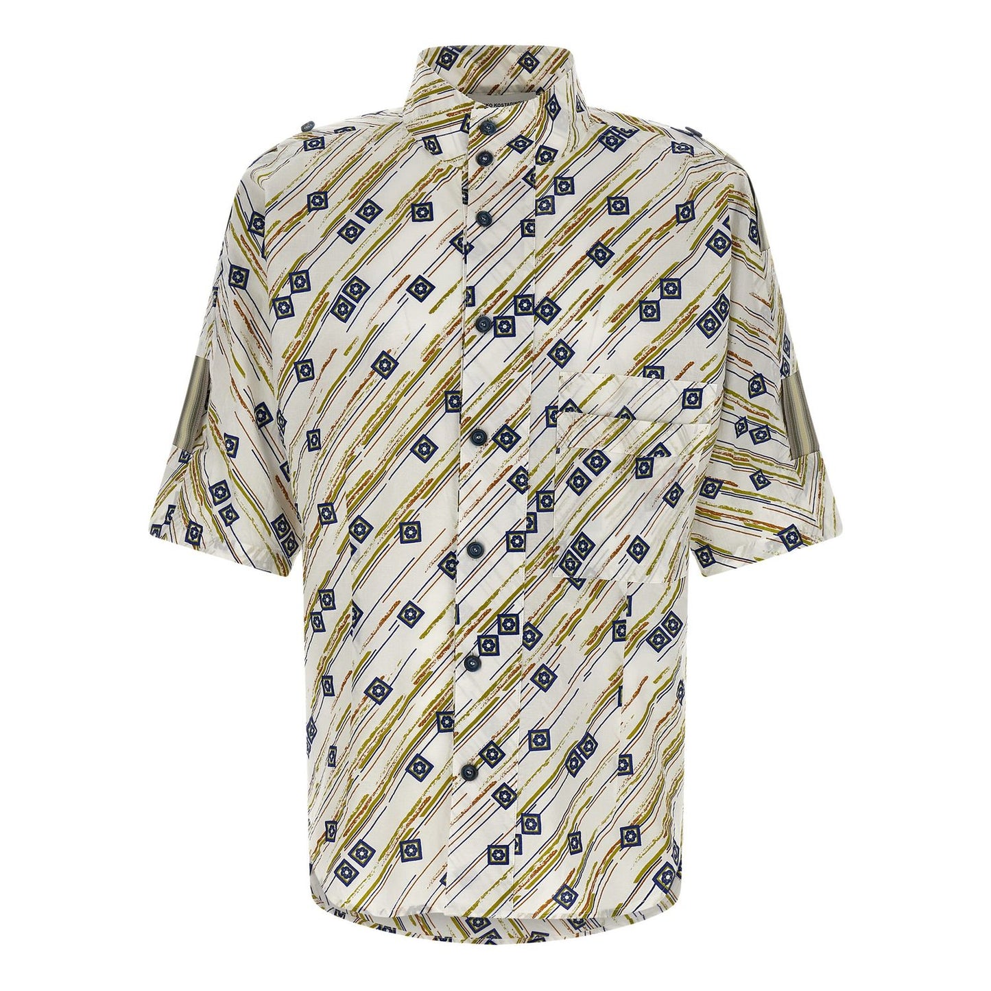 Kiko Kostadinov Multicolor Cotton Blouse