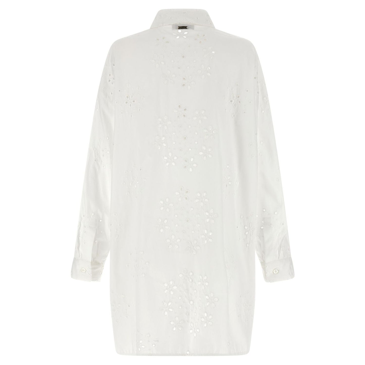 Herno White Cotton Blouse