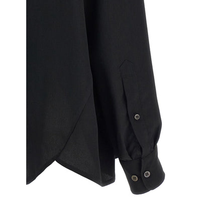 Dries Van Noten Black Polyester Blouse