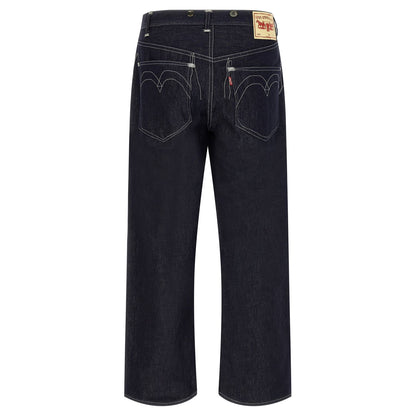 Junya Watanabe Blue Cotton Straight-Leg Jeans