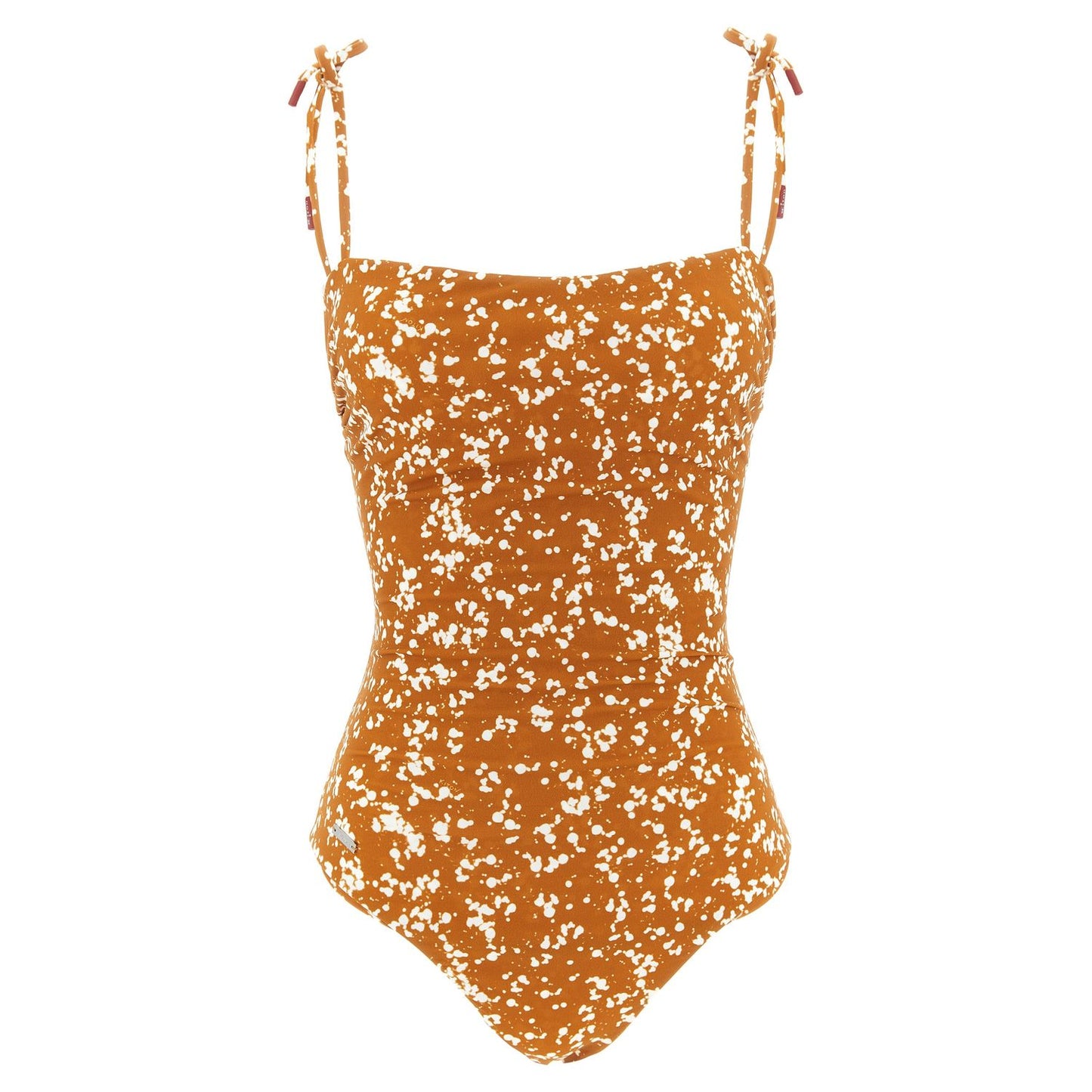 Kiton Brown Polyamide One-Piece Swimsuit