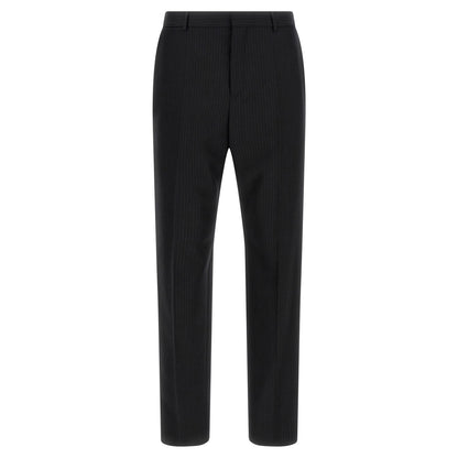Saint Laurent Black Wool Dress Pants