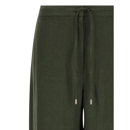 Max Mara Bicolor Linen Casual Pants