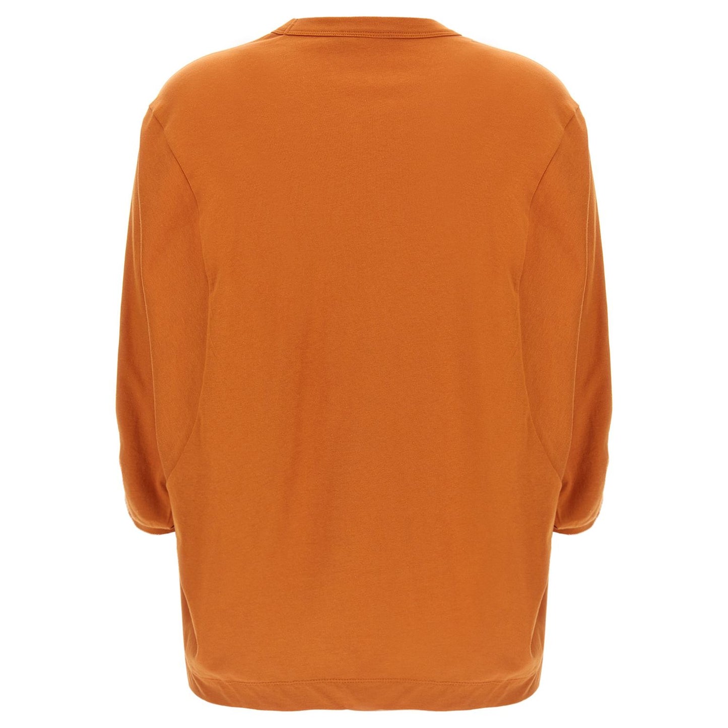 Dries Van Noten Orange Cotton T-Shirt
