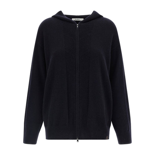 Max Mara Blue Cashmere Cardigan