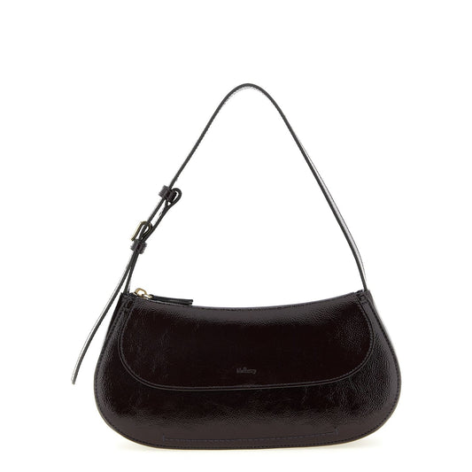 Mulberry Purple Calfskin Shoulder Bag