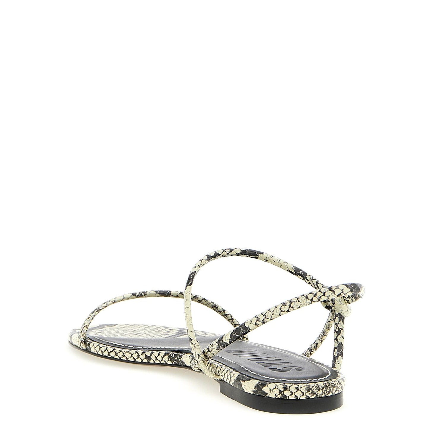 Staud Bicolor Cowhide Flat Sandals