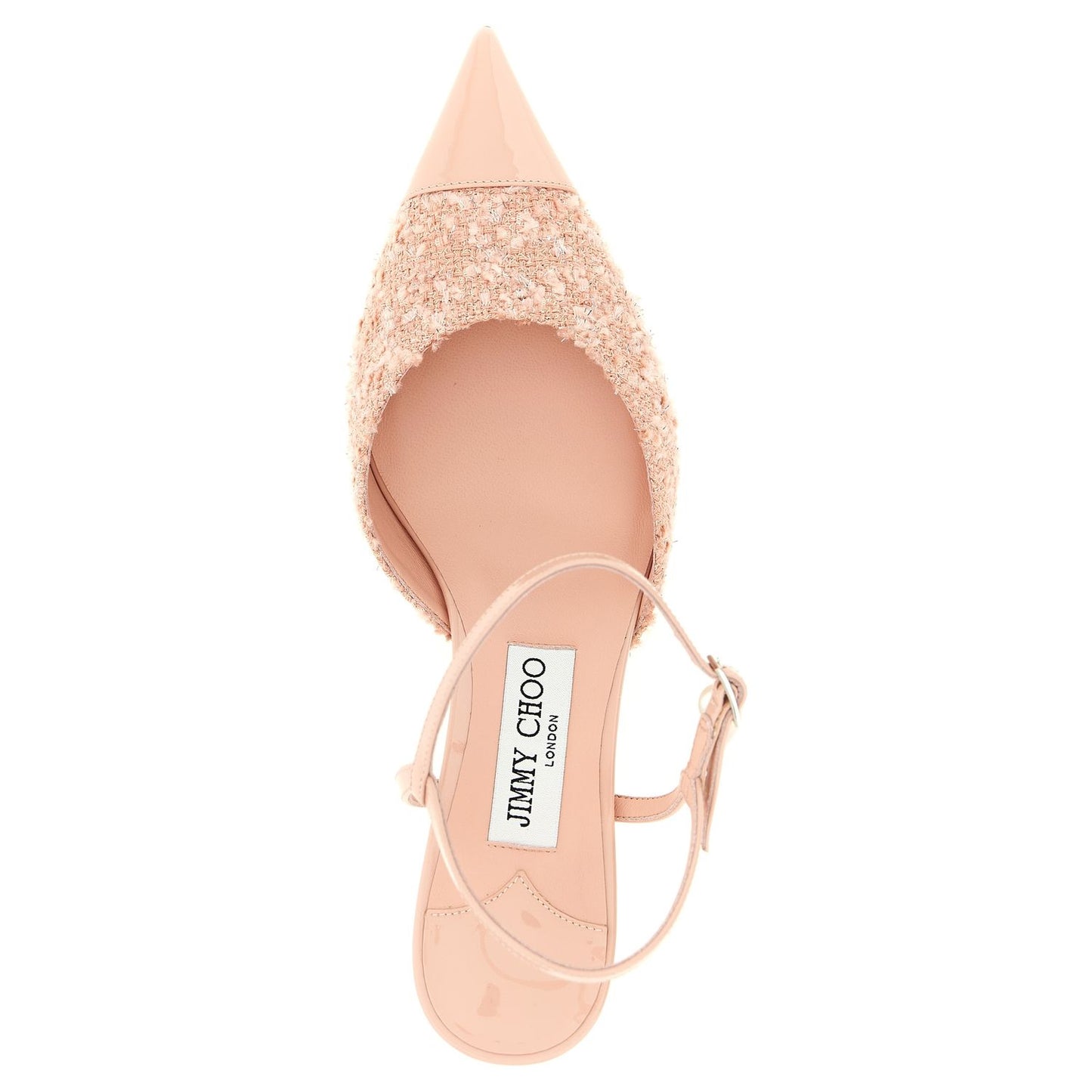 Jimmy Choo Multicolor Tencel Mid Heel Pumps