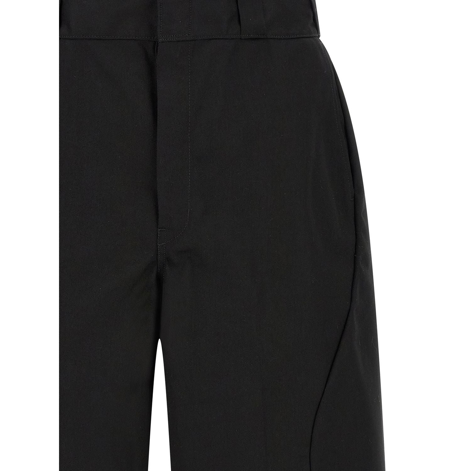 Undercover Black Polyester Bermuda Shorts
