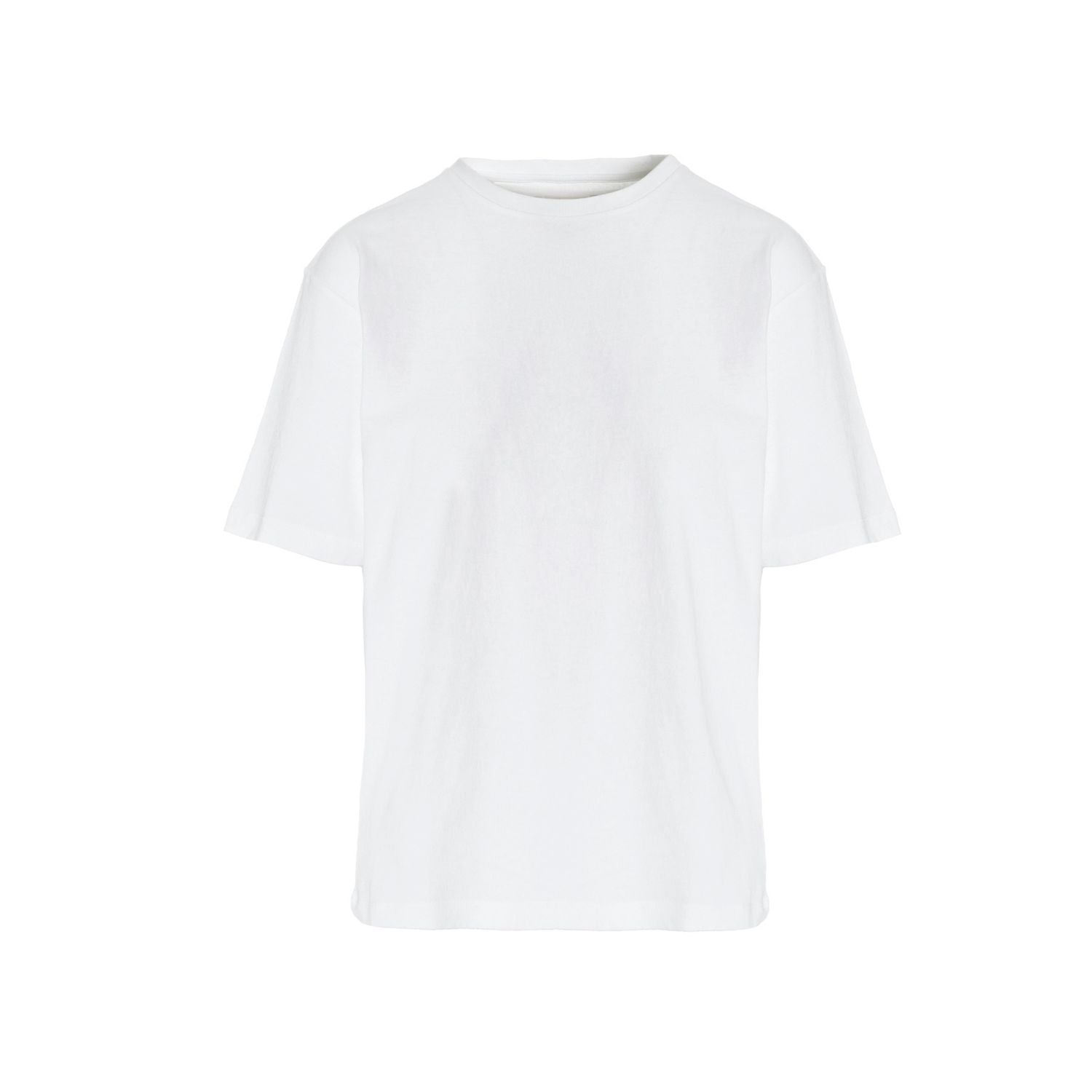 Khaite White Cotton T-Shirt