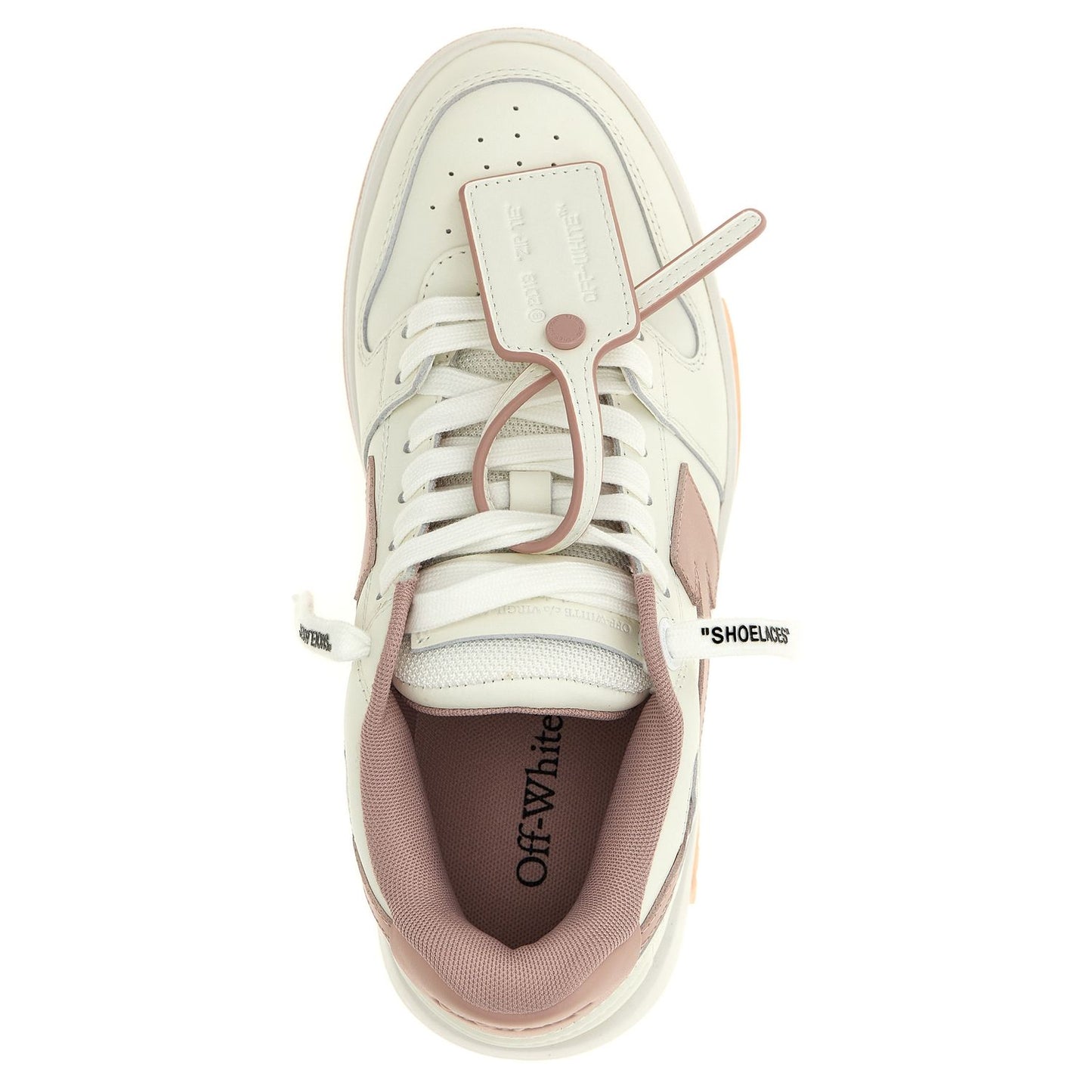 Off-White Multicolor Bovine Leather Low Top Sneakers