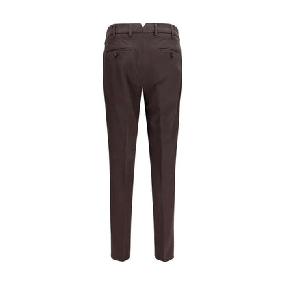 Brunello Cucinelli Brown Cotton Casual Pants
