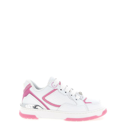 Versace Multicolor Calfskin Athletic Sneakers