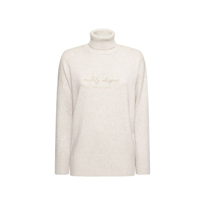 Brunello Cucinelli Beige Cashmere Turtleneck