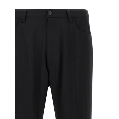 Balenciaga Black Wool Dress Pants