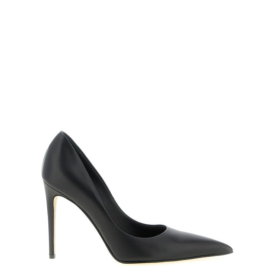 Alexander McQueen Black Calfskin High Heel Pumps