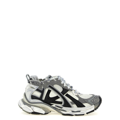 Balenciaga Gray Polyethylene Athletic Sneakers